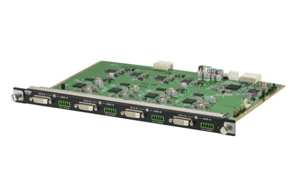 Aten VM7604 carte d entrée 4 ports DVI pour châssis VM1600