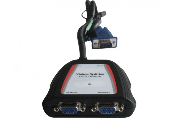 Splitter VGA 2 ports 450MHz alimentation USB