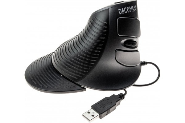 DACOMEX Souris verticale V200-U USB noire