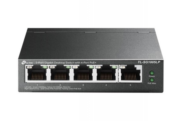 TP-LINK TL-SG1005LP Switch 5 ports Gigabit dont 4 PoE+ 40W