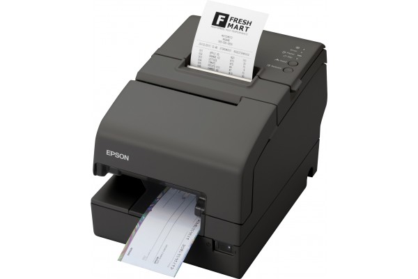 Imprimante Tickets N&B EPSON TM-H6000V Série/RJ45/USB Noir