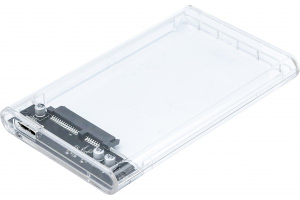 Boîtier externe USB 3.0 transparent disque dur 2.5   SATA