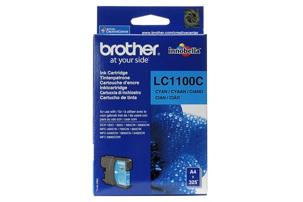 Cartouche BROTHER LC1100C - Cyan