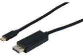 Cordon USB Type-C-vers DisplayPort 1.4 8K - 1m