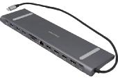 Station d accueil de bureau USB-C long câble 2x HDMI 1 DP RJ-45 3xUSB-A  2xUSB-C