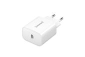 CHARGEUR SECTEUR USB TYPE C 20 W - BLANC