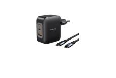 CHARGEUR SECTEUR USB TYPE C 100 W AVEC CORDON 2,0 M